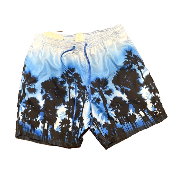Calvin Klein Other - CALVIN KLEIN Blue shorts/bathing suit men's size XL